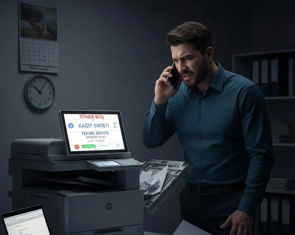 Stresli ofis ortamı